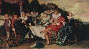 Dirck Hals Amusing Party in the Open Air oil on canvas